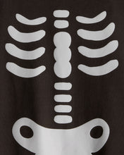 Cargar imagen en el visor de la galería, Skeleton Long-Sleeve Jumpsuit - Black
