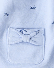 Cargar imagen en el visor de la galería, 3-Piece Bow Print Sleeveless Jacket; Bodysuit &amp; Pant Set
