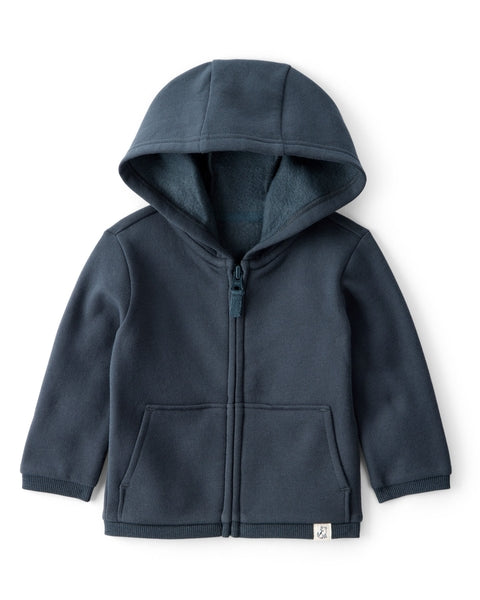 DayDream Fleece Long-Sleeve Zip-Up Jacket - Navy