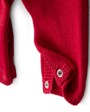 Cargar imagen en el visor de la galería, Gingerbread Holiday Print Long-Sleeve Overall Set - Red
