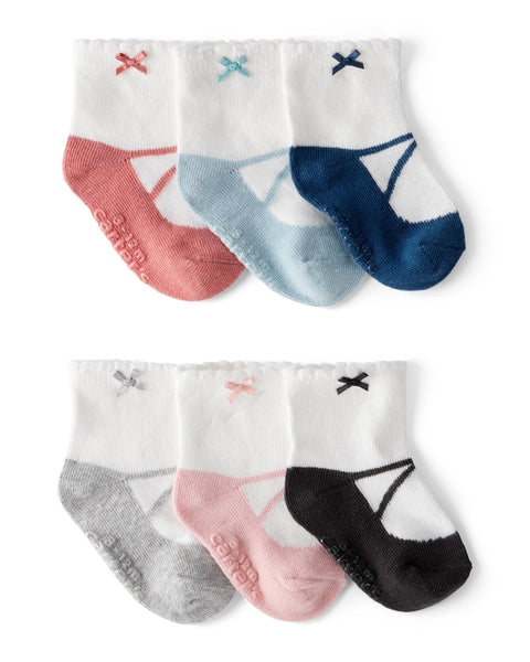 6-Pack Ballet Booties