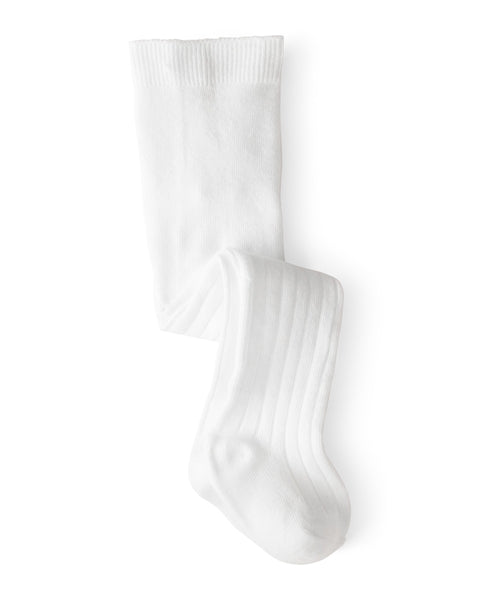 Rib Tights - White