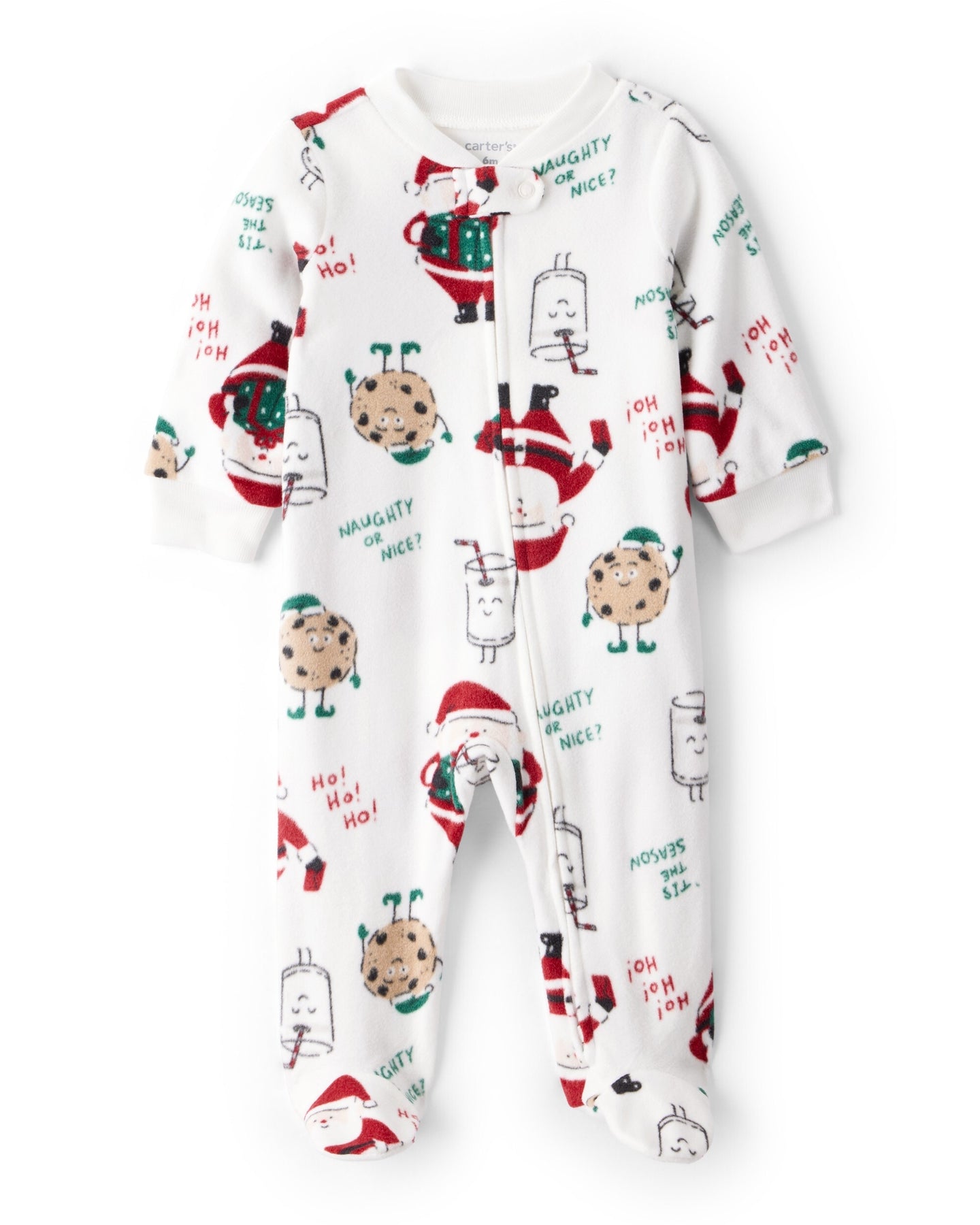 Microfleece SNP Tan Santa Christmas