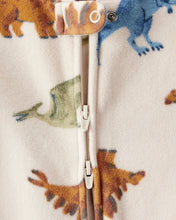Cargar imagen en el visor de la galería, Dinosaur Loose Fit Long-Sleeve Sleep &amp; Play - Cream

