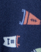Cargar imagen en el visor de la galería, Sports Print Loose Fit Long-Sleeve Sleep &amp; Play - Navy Blue
