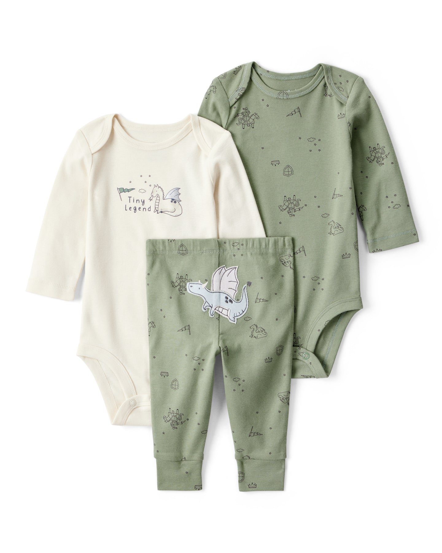 3PC Set Green