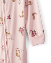 Cargar imagen en el visor de la galería, Deer &amp; Floral Print PurelySoft Sleep &amp; Play - Pink
