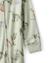 Cargar imagen en el visor de la galería, Dinosaur Print PurelySoft Long-Sleeve Sleep &amp; Play - Green
