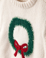 Cargar imagen en el visor de la galería, 2PC Pant Set Ivory Wreath Sweater

