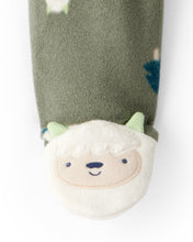 Cargar imagen en el visor de la galería, Yeti Fleece Loose Fit 2-Way Zip Sleep &amp; Play Pajamas - Green
