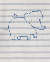 Cargar imagen en el visor de la galería, 5-Pack Hippo Multipack Bodysuits - Brown/Blue/White
