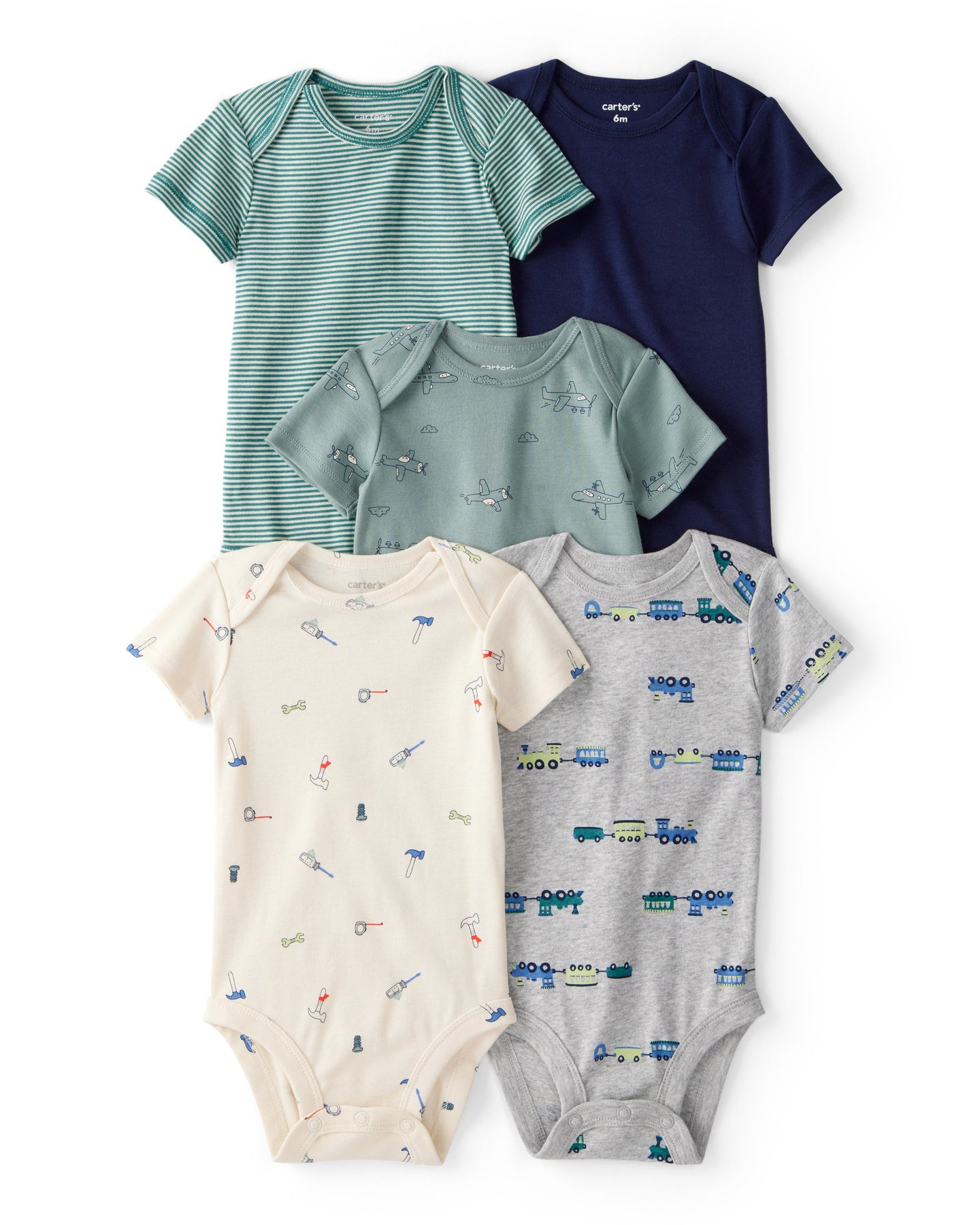 5PK BS Train Tool Airplane