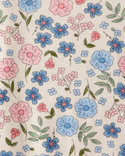 Cargar imagen en el visor de la galería, 3-Piece Floral Collared Cardigan Outfit Set - Blue
