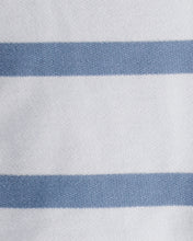 Cargar imagen en el visor de la galería, Striped French Terry Long-Sleeve Tee &amp; Pant Set - Blue
