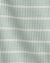 Cargar imagen en el visor de la galería, Stripe Thermal Bodysuit &amp; Pant Set - Green
