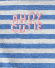 Cargar imagen en el visor de la galería, 'Ahoy Cutie' 2-Piece Top &amp; Short Set - Blue
