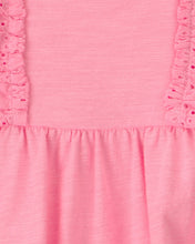 Cargar imagen en el visor de la galería, Eyelet Sleeveless Romper - Pink
