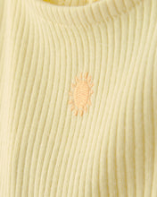 Cargar imagen en el visor de la galería, Sunshine Short-Sleeve Bodysuit Dress - Yellow
