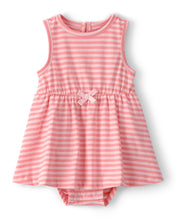 Cargar imagen en el visor de la galería, Stripe Sleeveless Bodysuit Dress - Pink
