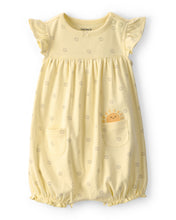 Cargar imagen en el visor de la galería, Sunshine Short-Sleeve Romper - Yellow
