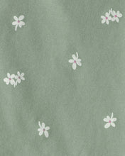 Cargar imagen en el visor de la galería, 2-Piece Floral Top &amp; Short Set - Green
