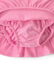 Cargar imagen en el visor de la galería, 2-Piece Floral Top &amp; Skort Set - Pink
