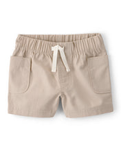 Cargar imagen en el visor de la galería, Baby Boy 3-Piece Into The Wild Top, Bodysuit &amp; Short Set - Ivory/Brown
