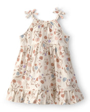Cargar imagen en el visor de la galería, Baby Girl Floral Sleeveless Dress - Cream
