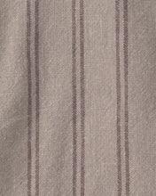 Cargar imagen en el visor de la galería, Baby Boy 2-Piece Striped Overall Set - Brown
