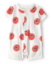 Cargar imagen en el visor de la galería, Tomato Romper - Red/Cream
