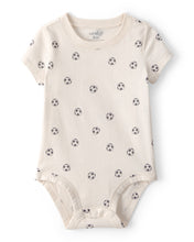 Cargar imagen en el visor de la galería, Soccer Graphic Bodysuit - Ivory
