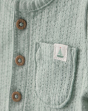 Cargar imagen en el visor de la galería, Baby 2-Piece Gingham Top &amp; Short Set - Green
