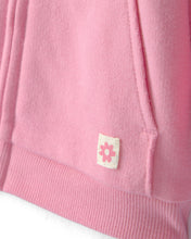 Cargar imagen en el visor de la galería, French Terry Zip-Up Hoodie - Pink

