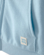 Cargar imagen en el visor de la galería, French Terry Zip-Up Hoodie - Blue
