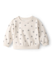 Cargar imagen en el visor de la galería, Soccer French Terry Pullover Sweatshirt - Ivory
