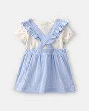 Cargar imagen en el visor de la galería, 2-Piece Jumper Dress Set - Blue
