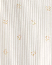 Cargar imagen en el visor de la galería, Sunshine 2-Way Zip Sleep &amp; Play Pajama - White
