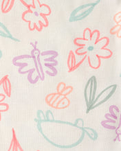 Cargar imagen en el visor de la galería, 3-Piece Butterfly Bodysuits &amp; Pant Set - Blue/Ivory
