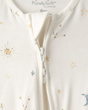 Cargar imagen en el visor de la galería, Constellation 2-Way Zip PurelySoft Sleep &amp; Play Pajama - Cream
