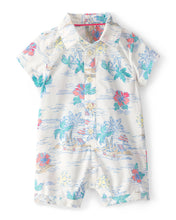 Cargar imagen en el visor de la galería, Tropical Beach Short-Sleeve Romper
