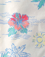Cargar imagen en el visor de la galería, 2-Piece Tropical Beach Short-Sleeve Top &amp; Pant Set
