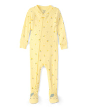 Cargar imagen en el visor de la galería, Lemon 100% Cotton Snug Fit 1-Piece Pajama Set - Yellow
