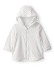 Cargar imagen en el visor de la galería, Terry Long-Sleeve Cover Up - White
