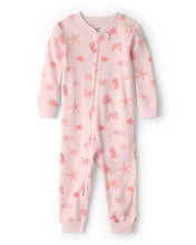 Cargar imagen en el visor de la galería, Seashell 100% Cotton Snug Fit 1-Piece Pajama - Pink
