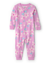 Cargar imagen en el visor de la galería, Floral 100% Cotton Snug Fit 1-Piece Pajama - Purple
