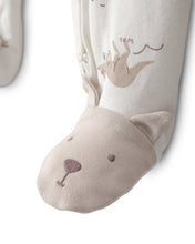 Cargar imagen en el visor de la galería, Kangaroo 2-Way Zip 100% Cotton Sleep &amp; Play Pajama - Cream
