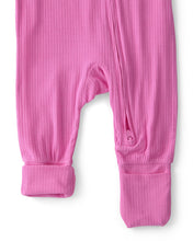 Cargar imagen en el visor de la galería, PurelySoft 2-Way Zip Snug Fit Sleep &amp; Play Pajamas - Pink
