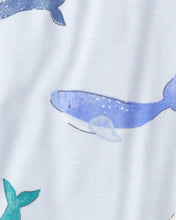 Cargar imagen en el visor de la galería, Whale PurelySoft 2-Way Zip Snug Fit Sleep &amp; Play Pajamas - Blue
