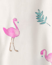 Cargar imagen en el visor de la galería, Flamingo PurelySoft 2-Way Zip Snug Fit Sleep &amp; Play Pajamas - Ivory
