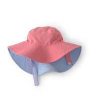 Cargar imagen en el visor de la galería, Reversible Swim Hat - Coral/Blue
